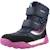 Bottes fille imperméables  à scratchs j trekkyup Multicolore+Noir 4 - vertbaudet enfant 