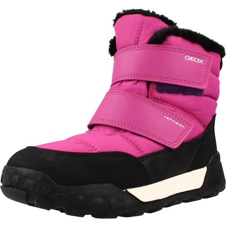 Bottes fille à scratchs j trekkyup Rose 4 - vertbaudet enfant 