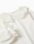 T-shirt à manches longues avec col en broderie anglaise Blanc+Rose clair 3 - vertbaudet enfant 