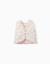 Blouse sans manches en coton avec motif floral Beige clair 2 - vertbaudet enfant 