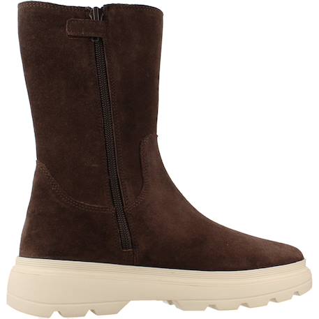 Bottes fille zippées j kiddartah Marron+Noir 1 - vertbaudet enfant 