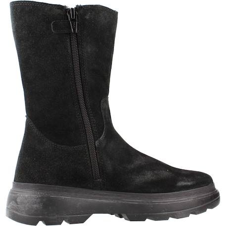 Bottes fille zippées j kiddartah Marron+Noir 7 - vertbaudet enfant 