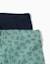 Lot de 2 leggings unis et imprimés Rose+Vert clair 6 - vertbaudet enfant 