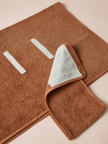 Cape de bain chien coton cappuccino 5 - vertbaudet enfant 