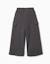 Pantalon en molleton à jambe large avec poches cargo Bleu clair+Gris foncé 6 - vertbaudet enfant 