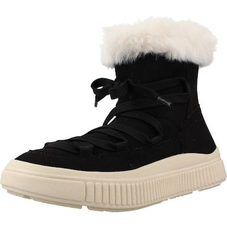 Bottes de neige fille zippées j laquinny Brun clair+Noir 10 - vertbaudet enfant 