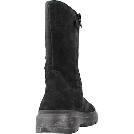 Bottes fille zippées j kiddartah Marron+Noir 9 - vertbaudet enfant 