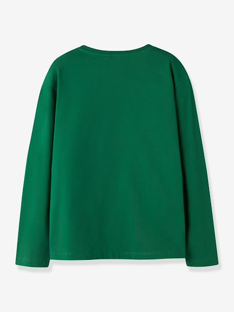 T-shirt à manches longues pour garçon name it anthracite+écru+vert+vert sauge 5 - vertbaudet enfant 