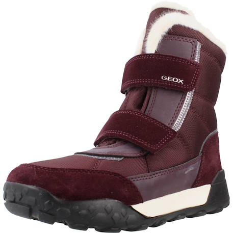 Bottes fille à scratchs j trekkyup Bordeaux 4 - vertbaudet enfant 