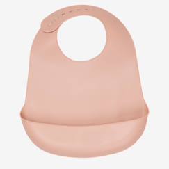 Puériculture-Repas-Bavoir-Bavoir bébé en silicone avec récupérateur