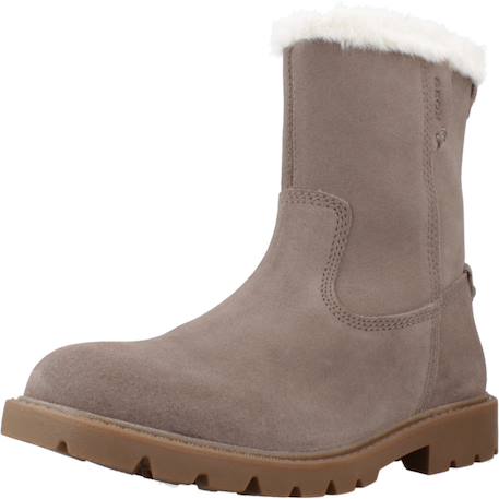 Bottes fille zippées j shaylax Marron+Noir 4 - vertbaudet enfant 
