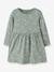 Robe fille à manches longues name it bleu grisé+mauve+vert sauge 7 - vertbaudet enfant 