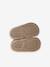Chaussons bébé garçon cuir à scratch beige 1 - vertbaudet enfant 