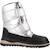 Bottes fille à scratchs j adelhide Argent+Noir 5 - vertbaudet enfant 