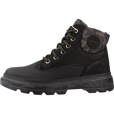 Boots garçon zippées j kiddartah Noir 2 - vertbaudet enfant 