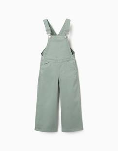 Salopette en sergé à jambe large  - vertbaudet enfant