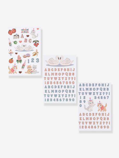 Pochette de 110 stickers école bleu+gris 3 - vertbaudet enfant 