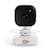 Babyphone Portable NITEEYE TRAVEL avec Écran 4,3 Pouces, Vision Nocturne, Audio Bidirectionnel et Mode VOX Blanc+Blanc, noir 3 - vertbaudet enfant 