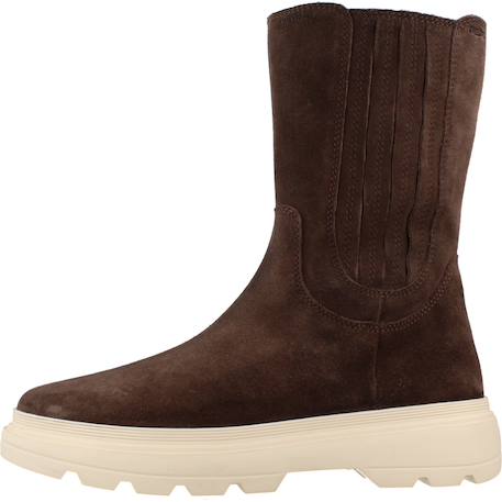Bottes fille zippées j kiddartah Marron+Noir 2 - vertbaudet enfant 