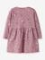 Robe fille à manches longues name it bleu grisé+mauve+vert sauge 5 - vertbaudet enfant 