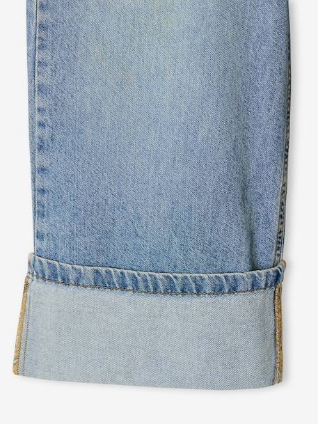 Jean large fille bleu moyen 4 - vertbaudet enfant 