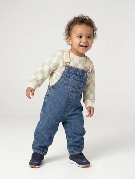Salopette bébé garçon stone 2 - vertbaudet enfant 