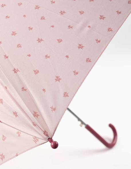 Parapluie automatique avec motif floral Rose clair 3 - vertbaudet enfant 