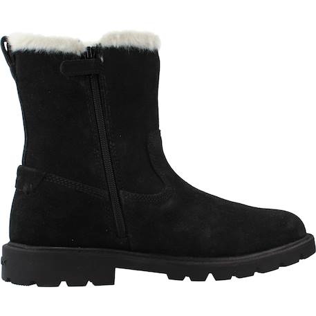Bottes fille zippées j shaylax Marron+Noir 7 - vertbaudet enfant 