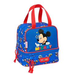 Sac à goûter garçon mickey et ses amis 1 compartiment  - vertbaudet enfant