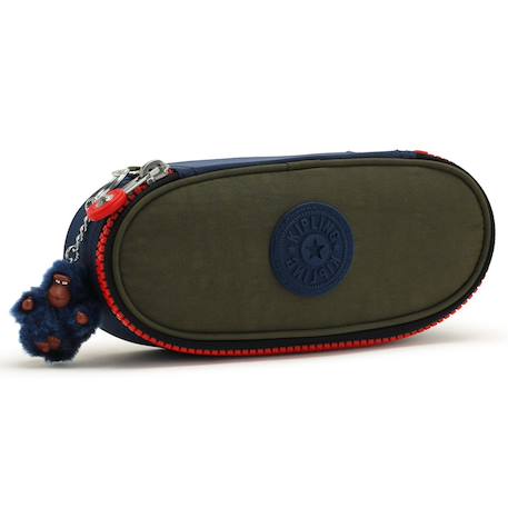 Trousse kipling duobox 20 cm Gris+Multicolore 3 - vertbaudet enfant 