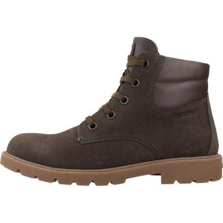 Bottes garçon modèle j shaylax Noir c4002+Vert 8 - vertbaudet enfant 
