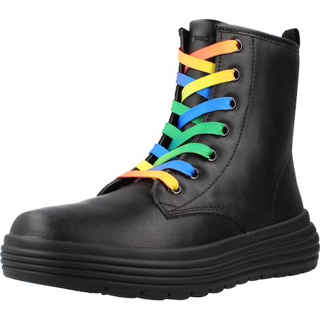 Bottines fille zippées j phaolae Noir 4 - vertbaudet enfant 
