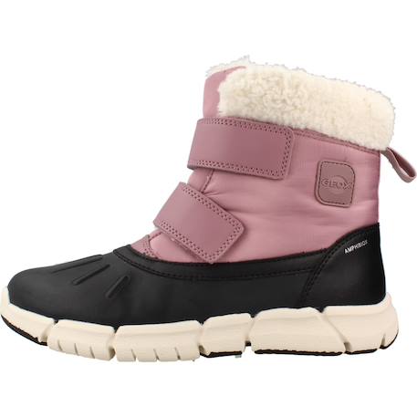 Bottes fille à scratchs j flexyper Rose 2 - vertbaudet enfant 