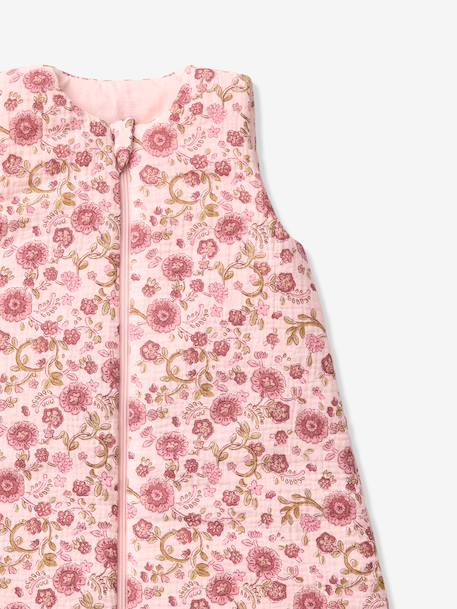 Gigoteuse sans manches en gaze de coton rose imprimé 6 - vertbaudet enfant 