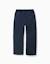 Pantalon de charpentier en sergé avec taille élastiquée Beige clair+Bleu foncé 6 - vertbaudet enfant 