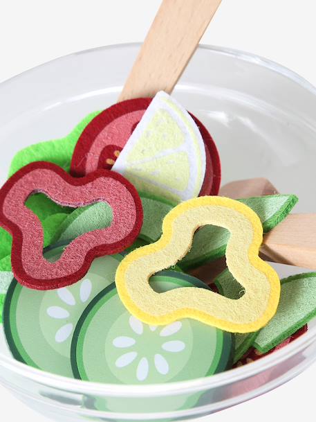 Set salade en bois FSC® écru 2 - vertbaudet enfant 