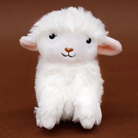 Peluche mouton maman et son bébé blanc Blanc 4 - vertbaudet enfant 