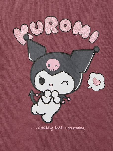 Sweat Kuromi fille prune 3 - vertbaudet enfant 