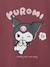 Sweat Kuromi fille prune 3 - vertbaudet enfant 