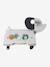 Porteur éléphant  TANZANIE en bois FSC® gris 6 - vertbaudet enfant 