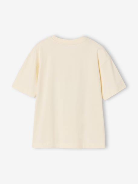T-shirt manches courtes garçon écru 2 - vertbaudet enfant 