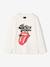 Pyjama Rolling Stones fille anthracite 2 - vertbaudet enfant 