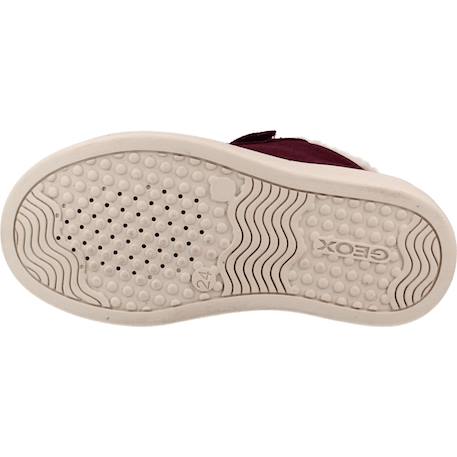 Baskets fille à scratchs nashik wpf Marron+Violet 12 - vertbaudet enfant 