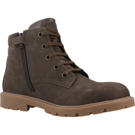 Bottes garçon modèle j shaylax Noir c4002+Vert 11 - vertbaudet enfant 
