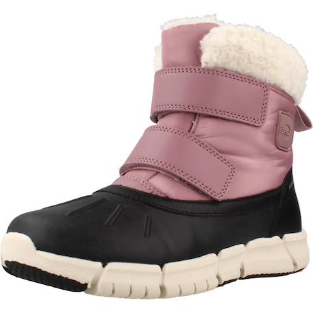 Bottes fille à scratchs j flexyper Rose 4 - vertbaudet enfant 