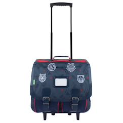 -Cartable à roulettes fille 2 compartiments