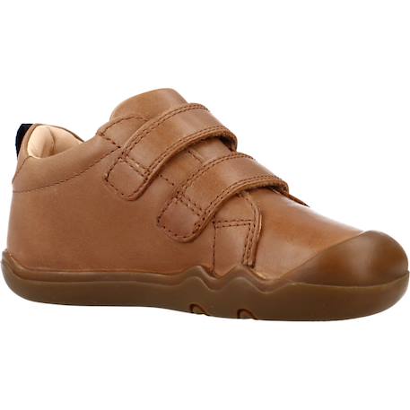 Baskets garçon à scratchs b steppieup Marron 5 - vertbaudet enfant 