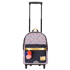 -Cartable à roulettes fille 2 compartiments