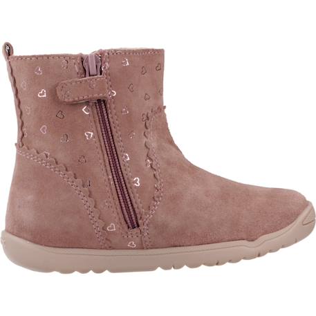 Bottes fille zippées b macchia Rose 1 - vertbaudet enfant 