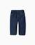 Pantalon en jean baggy avec cordon de serrage Bleu foncé 1 - vertbaudet enfant 